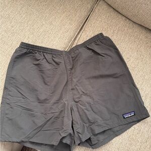 Patagonia Men's Charcoal Swim/Athletic Shorts